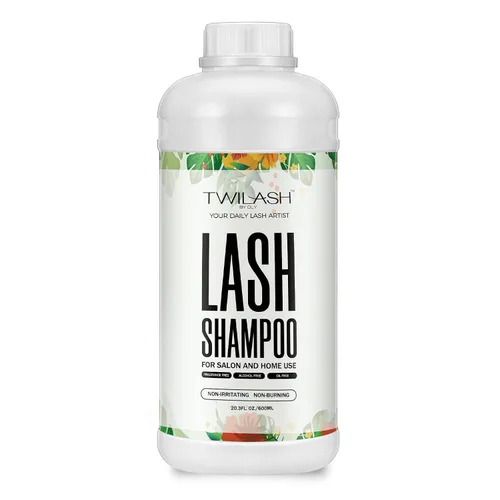 Vista 3 de Champú de pestañas para extensiones de pestañas, 2 onzas líquidas, incluye cepillo de champú de pestañas para limpieza, limpiador de extensiones