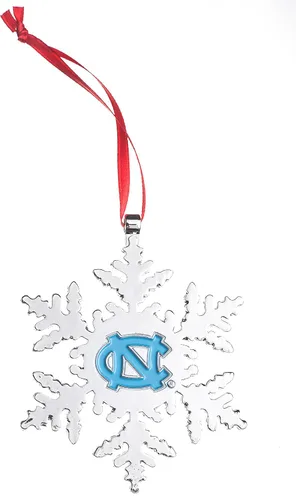 Vista 28 de Adorno navideño de copo de nieve de Alabama Crimson Tide