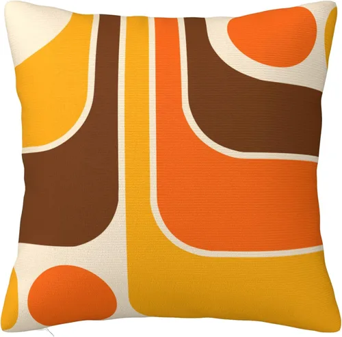 Vista 23 de Almohada de terciopelo con estampado de puntos de leopardo rosa y naranja, juego para el hogar, cómoda decoración de cama cuadrada, sofá al aire