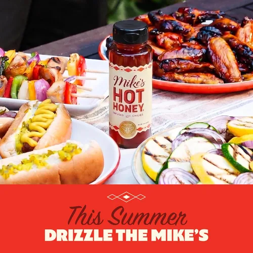 Vista 2 de Mike's Hot Honey, La marca #1 de miel caliente de Estados Unidos, miel