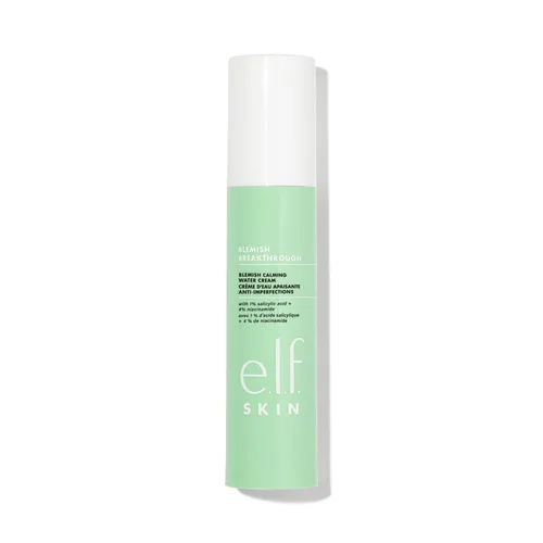 Vista 9 de e.l.f. SKIN Blemish Breakthrough - Crema de agua calmante Mini, hidratante facial ligero que combate las manchas, evita nuevas imperfecciones
