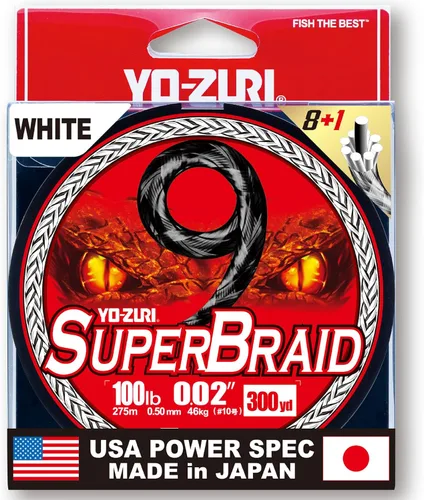 Vista 26 de YO-Zuri SUPERBRAID 9 - Línea de pesca trenzada flotante