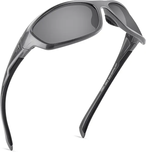 Vista 15 de KastKing Hiwassee - Gafas de sol deportivas polarizadas para hombres y mujeres, gafas de sol envolventes para pesca, ciclismo y correr, protección UV