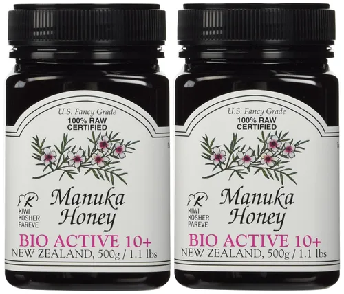 Vista 4 de P.R.I Miel de Manuka, MGO 100+ Miel de Manuka Monofloral Cruda de Nueva Zelanda, 17.64 oz