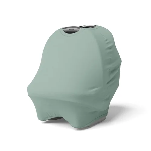 Vista 11 de Natemia Fundas de asiento de automóvil para bebés, multiusos, transpirable, cubierta de lactancia, cobertura elástica de 360 grados, privacidad