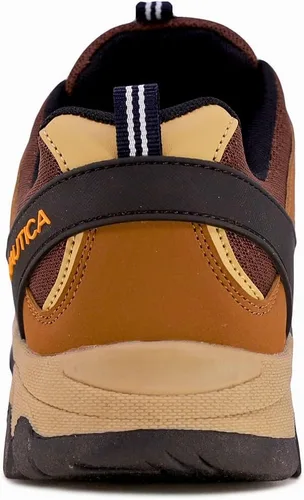 Vista 6 de NAUTICA Zapatos de senderismo duraderos para hombre, botas de agarre de tracción antideslizantes de baja altura para interiores y exteriores