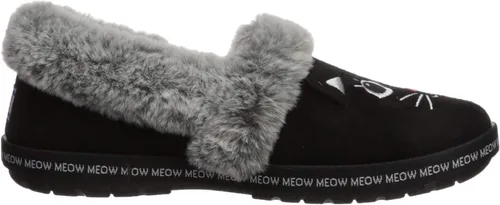 Vista 6 de Skechers BOBS Too Cozy - Pantuflas de pijama Meow para mujer, ancho