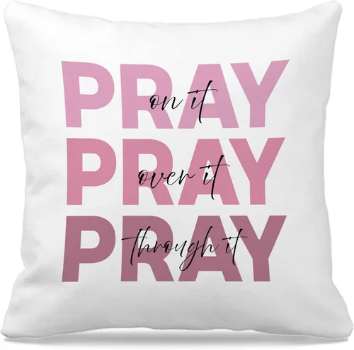 Vista 10 de Nogrit Fundas de almohada inspiradoras de 18 x 18 pulgadas, regalos para mujeres y hombres, regalos de aliento y motivacionales, por si acaso nadie