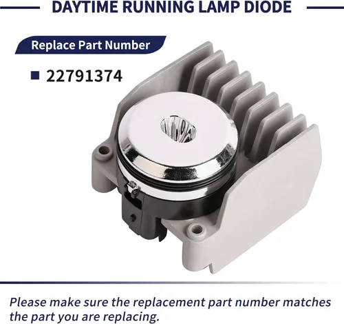 Vista 3 de Lámpara de Marcha Diurna Diodo 22791374 Compatible con Cadillac XTS 2013-2017 Módulo de Luz LED