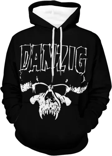 Vista 2 de Sudadera con capucha para hombre, casual, de manga larga