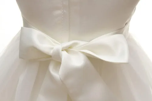 Vista 7 de Juego de 3 piezas de vestido de bautizo, vestido formal para niña, Marfil