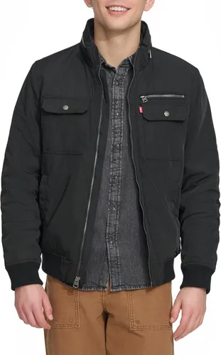 Vista 11 de Levi's para hombres Bombardero Utilitario con cuello de pie para hombre Levi's