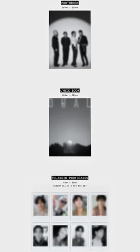 Vista 2 de DELUXE BOX THE ROSE DUAL Álbum físico DUSK Ver. K-POP SELLADO