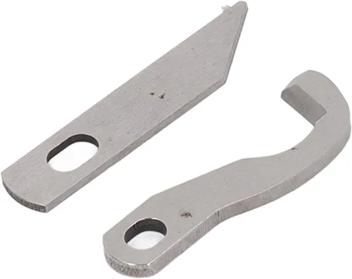 Vista 5 de Overlock Blade Juego de cuchillos de serger superior e inferior, 8 piezas de cuchillo de servidor para 925D 929D 935D 1034D PL1500 piezas piezas