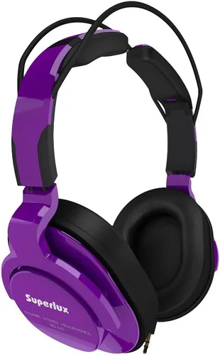 Vista 8 de Superlux Auriculares de monitor de estudio sellados en blanco HD661 Blanco (wht)