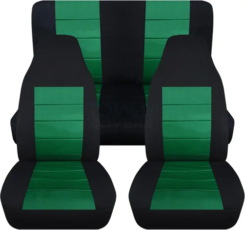 Vista 11 de Fundas para asientos de automóvil, Negro