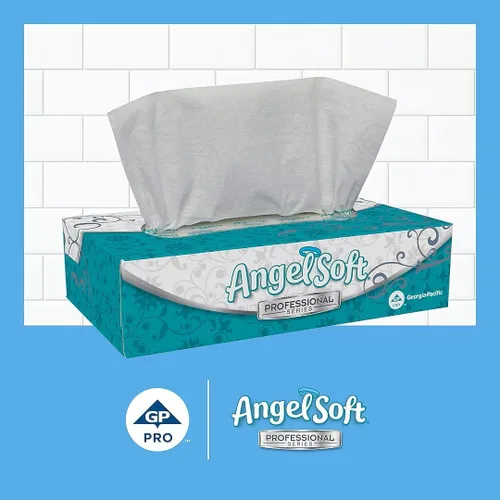 Vista 4 de Georgia-Pacific Pañuelo facial profesional de 2 capas, 100 pañuelos por caja