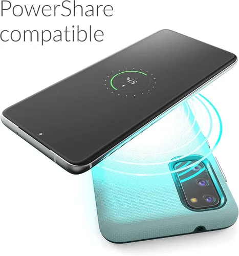 Vista 6 de Crave para Samsung Galaxy S20 Funda, Funda de Protección a Prueba de Golpes de Doble Capa para Samsung Galaxy S20 5G (15.7 cm) - Aqua