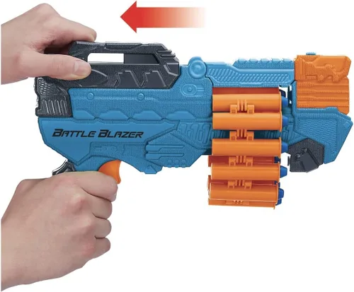 Vista 6 de Battle Blazer, AVENTURA FORCE 12DARTS, AUTO-AVANCING Belt Blaster. PISTOLA DE DARDOS CON 12 INCLUIDOS DARDOS.