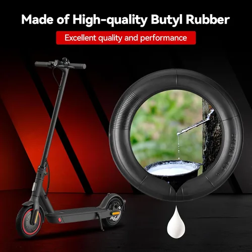Vista 3 de aibiku Tubo interior de 8.5 pulgadas para scooter eléctrico, grueso, duradero, a prueba de fugas, tubo interior de 8 1/2 x 2 para Xiaomi M365