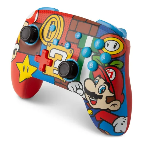 Vista 4 de PowerAEnhanced Wireless Controller for Nintendo Switch - Mario Pop Only at Tienda