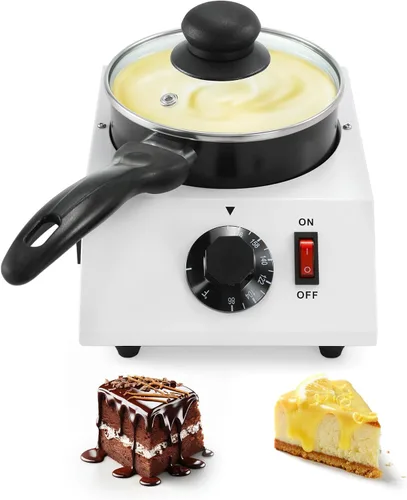 Vista 7 de 80W - Olla eléctrica de chocolate Máquina de temple dual