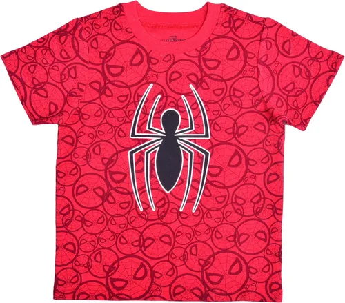 Vista 4 de Marvel Spider-Man - Conjunto de camisetas y pantalones para niños pequeños
