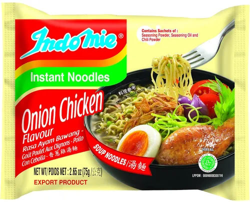 Vista 8 de Indomie Fideos de sopa instantánea/sabor pollo al curry/Total 10 paquetes x 2.61 oz