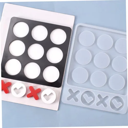 Vista 4 de Game Night Essential: molde manual de silicona blanco seguro para niños y niñas