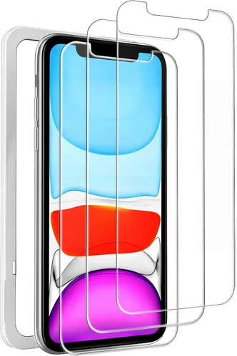Vista 10 de Mkeke Protector de pantalla para iPhone Air, paquete de 3 unidades de vidrio templado [dureza 9H] [protección contra caídas de grado militar]