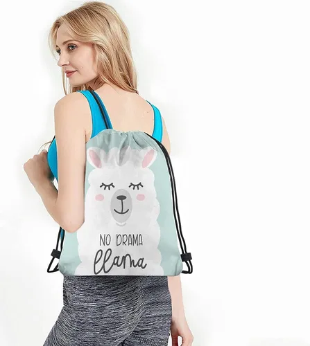 Vista 4 de Bohemia Retro Rayas Cordón Bolsas Mochila Gimnasio Bolsa con Cordón, Multi-a108, Mochilas de viaje