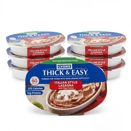 Vista 11 de Thick & Easy® Puré de carne casera con papas y maíz, comida modificada con textura para soporte para tragar, comida lista para servir