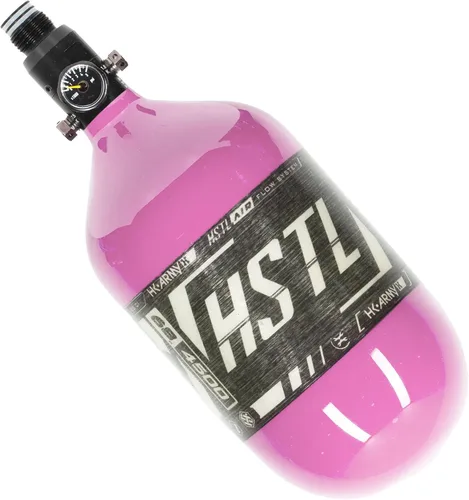 Vista 9 de HK Army 68ci 4500psi - Tanque de paintball HPA de fibra de carbono HSTL