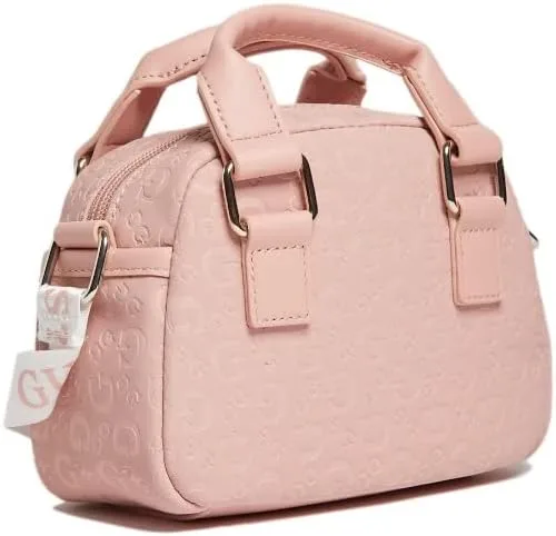 Vista 3 de GUESS Bolso bandolera de cuero sintético para mujer de fábrica Blush