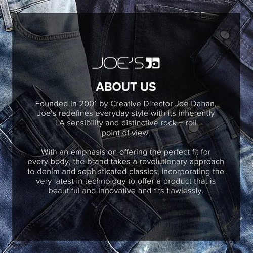 Vista 7 de Joe's Jeans Brixton de pierna recta y estrecha para hombre