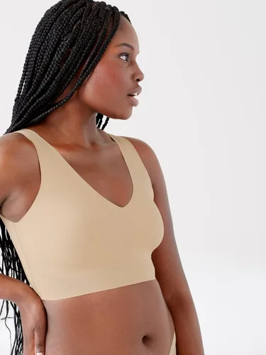 Vista 3 de True & Co True Body - Brasier con cuello en V para mujer