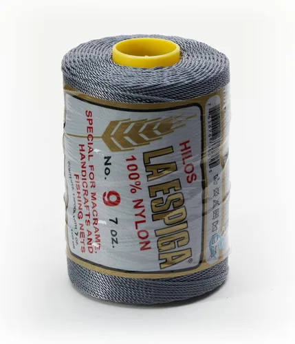 Vista 8 de N° 9 - 100% Cordón de Hilo de Nylon Omega para Tejer y Crochet - 01 Blanco