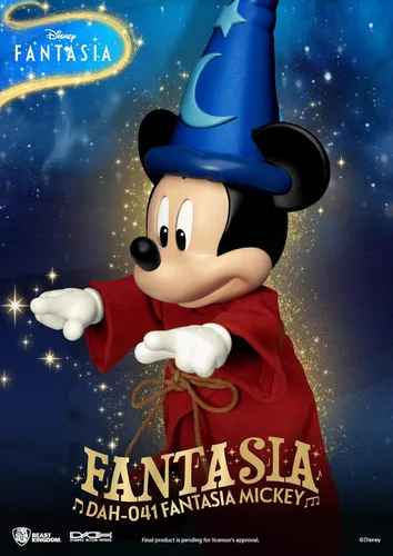 Vista 9 de Beast Kingdom Disney's Fantasia: Mickey DAH-041 Dynamic 8ction Heroes figura de acción, multicolor