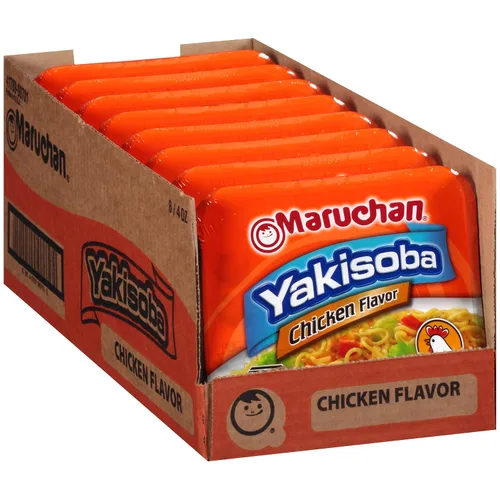 Vista 20 de Maruchan Yakisoba - Sabor a queso cheddar, 3.96 onzas, paquete de 8, (4178990766)