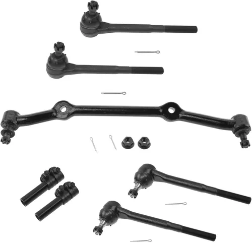 Vista 56 de TRQ Kit de dirección delantera con barra de acoplamiento de fuelle de piñón y cremallera compatible con Toyota Echo 2000-2005