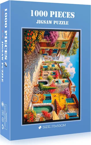 Vista 22 de Rompecabezas de gato abstracto – 1000 piezas de rompecabezas abstractos de gatitos para adultos, rompecabezas de papel de gato artístico