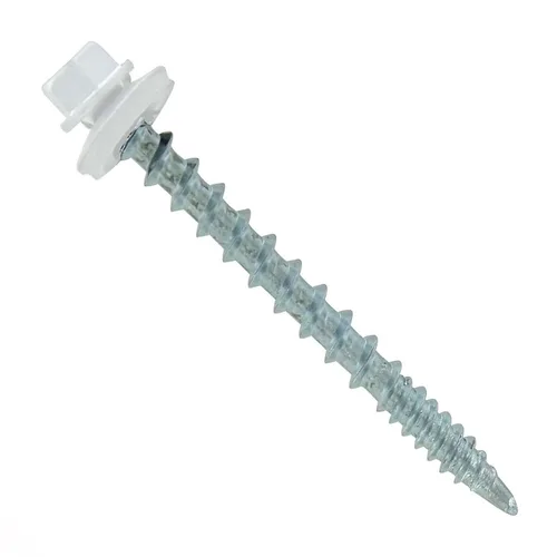 Vista 65 de Fasteners Plus ST Fastening Kwikseal Woodbinder Tornillos de Metal a Madera #10 X 1 Burgundy con Arandela de Goma EPDM, 250 Unidades - Diseñados
