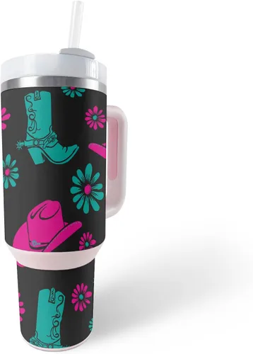 Vista 18 de MightySkins Skin - Vaso de vinilo compatible con Stanley The Quencher H2.0 FlowState de 40 onzas, vida útil, protectora, duradera y única, fácil