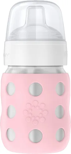 Vista 19 de Lifefactory Biberón de cuello ancho aislado al vacío de acero inoxidable de 8 onzas con pezón etapa 2 (3-6 meses) melón (LS2211WCA4)
