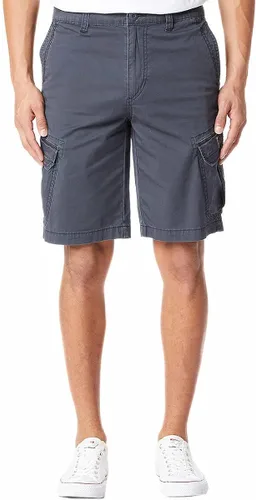 Vista 2 de UNIONBAY Pantalones cortos cargo ligeros con cintura flexible para hombre