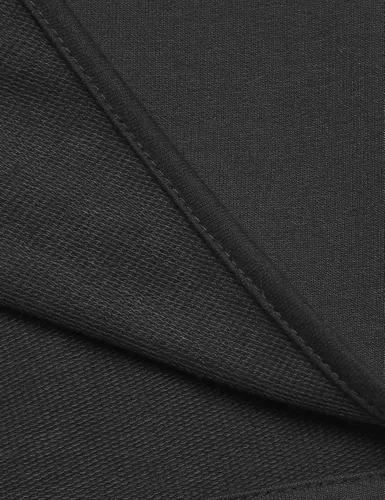 Vista 5 de COOFANDY - Sudadera larga con capucha para hombre, diseño hip hop tipo capa, de mezcla de algodón