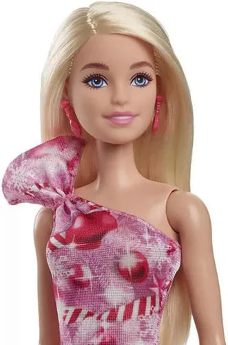 Vista 2 de Barbie Mattel Holiday Doll (Rubia)