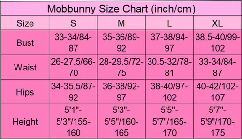 Vista 7 de Mobbunny Mameluco de anime derivado de pijama con cinturón de cola y calcetines mullido bodycon con capucha