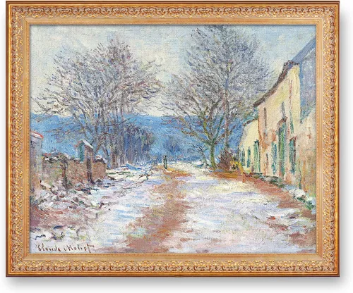 Vista 80 de A&T ARTWORK Antibes Seen from The Salis Gardens de Claude Monet Las Obras de Arte Clásico Mundial Reproducciones, Impresiones de Arte en Lienzo