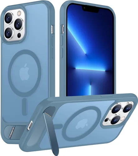 Vista 175 de Funda para iPhone 11 con compatibilidad magnética, [Soporte invisible incorporado][Compatible con MagSafe]